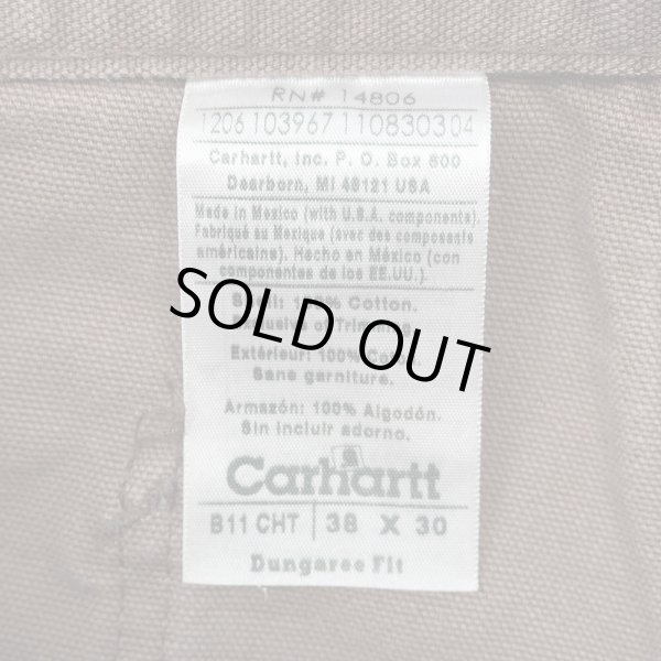画像3: 00's Carhartt ダックペインターパンツ "B11 CHT / W38 L30" (3)