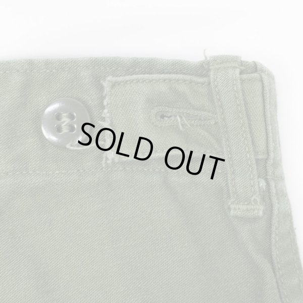 画像4: Early 60's US.ARMY コットンサテン ベイカーパンツ "初期型 / MEDIUM" (4)