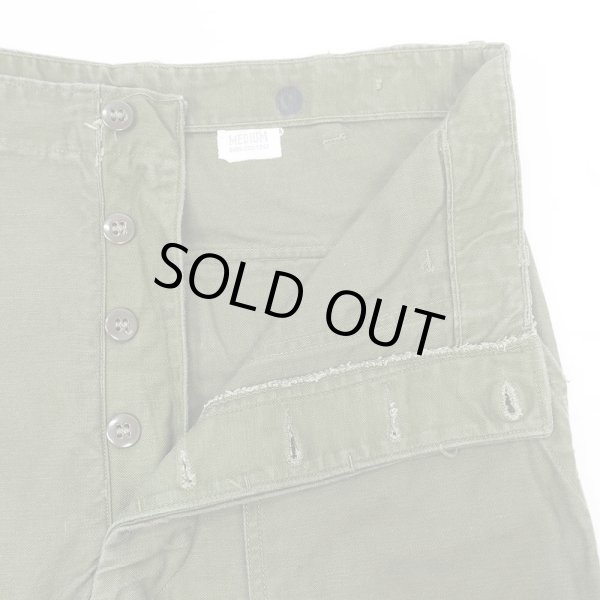 画像5: Early 60's US.ARMY コットンサテン ベイカーパンツ "初期型 / MEDIUM" (5)