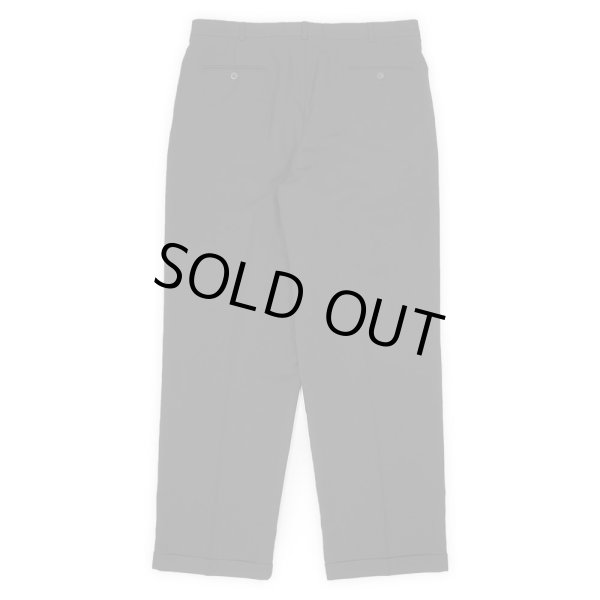 画像2: 00's SLATES 2タック スラックス "BLACK / W36 L29" (2)