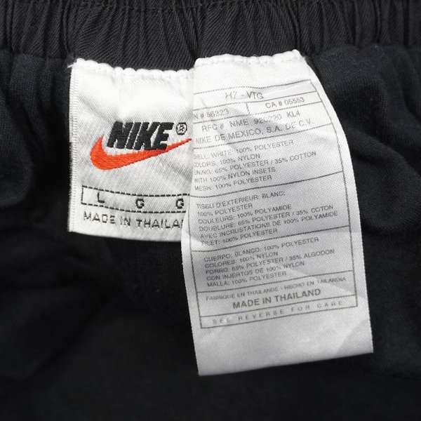 画像3: 90's NIKE サイドスナップ ナイロントレーニングパンツ (3)