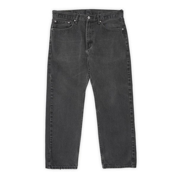 画像1: 00's Levi's 505 ブラックデニムパンツ "W34 L29" (1)