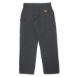 画像2: 00's Carhartt コットンキャンバス ペインターパンツ "B151 BLK / W34 L32" (2)