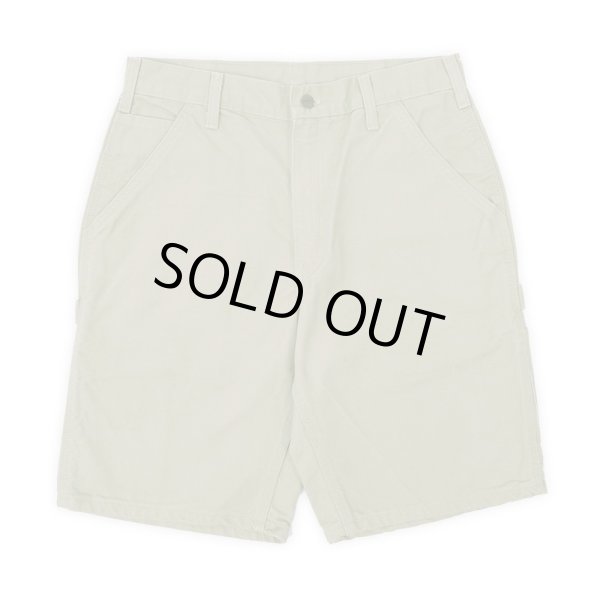 画像2: 00's Carhartt ダック ペインターショーツ “KHAKI” (2)