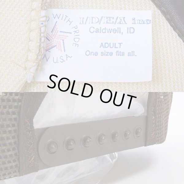 画像4: 80's GRIZZLY COUNTRY YELLOWSTONE メッシュトラッカーキャップ “DEADSTOCK / MADE IN USA” (4)