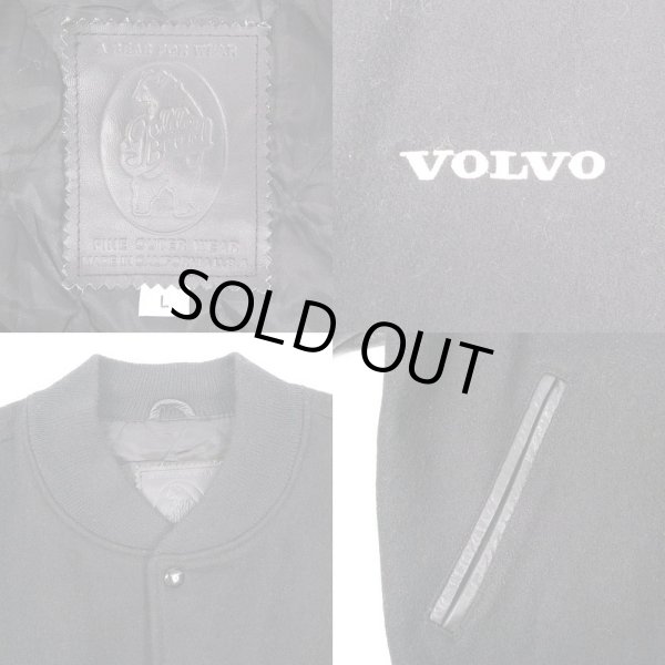 画像3: 90's Golden Bear レザー切り替え スタジャン "VOLVO / MADE IN USA" (3)