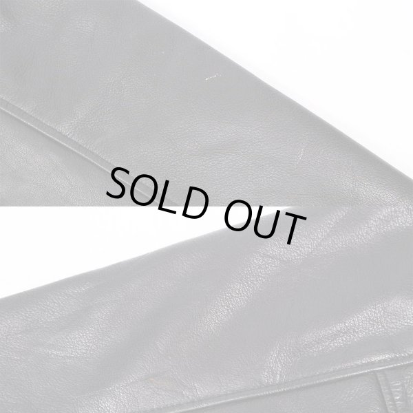 画像4: 90's Golden Bear レザー切り替え スタジャン "VOLVO / MADE IN USA" (4)