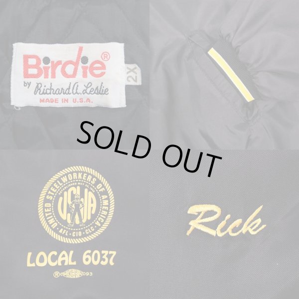 画像3: 90's USWA ナイロンスタジャン "MADE IN USA" (3)