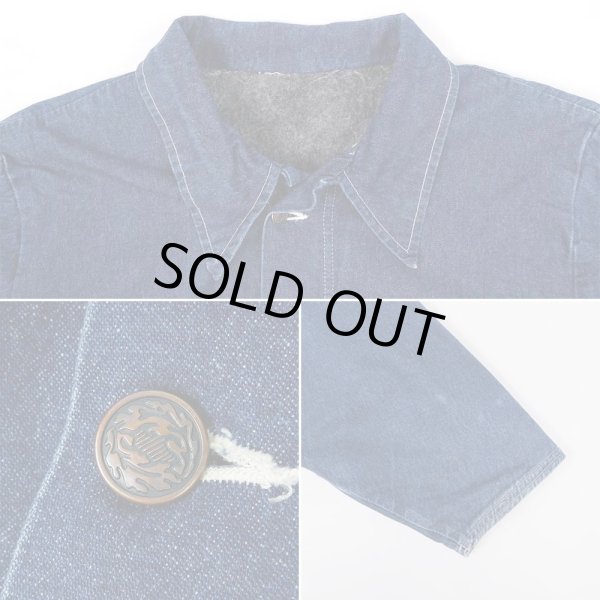 画像3: 80's unknown ブランケットライナー デニムカバーオール (3)