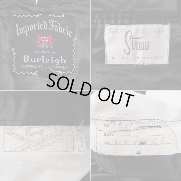 画像3: 60's Burleigh ウール チェスター コート (3)