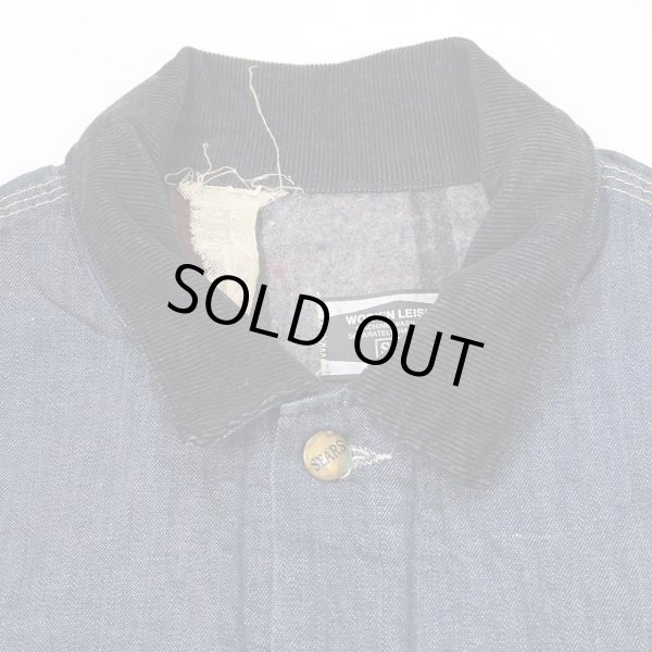 画像4: 70's Sears ブランケットライナー デニムカバーオール (4)