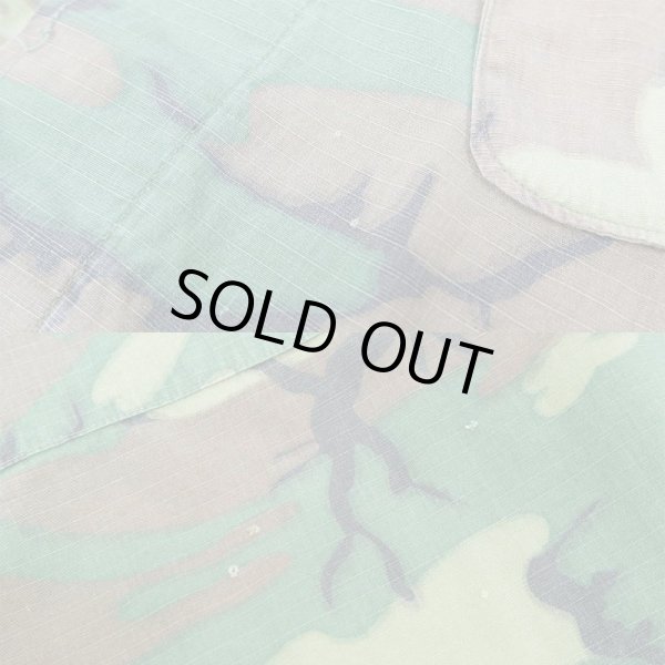 画像5: 60's US.ARMY ERDL ジャングルファティーグジャケット "LARGE-SHORT" (5)