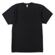 画像1: LOS ANGELES APPAREL 8.5oz Garment Dye Tシャツ "BLACK / MADE IN USA" (1)