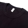 画像3: LOS ANGELES APPAREL 8.5oz Garment Dye Tシャツ "BLACK / MADE IN USA" (3)