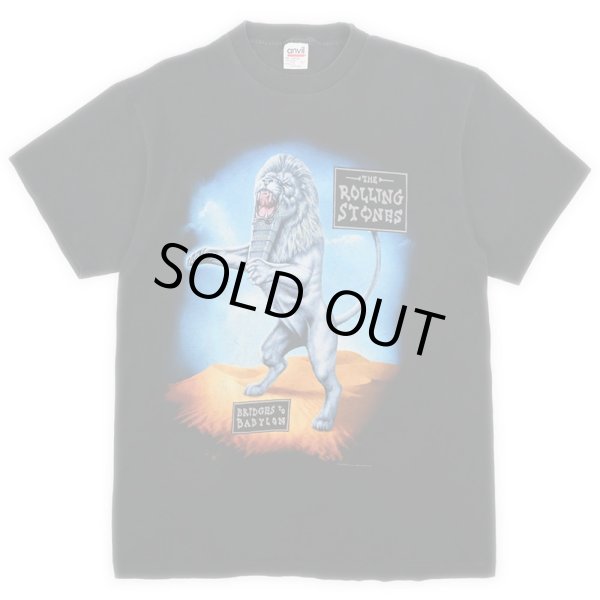 画像1: 90's THE ROLLING STONES ツアーTシャツ "BRIDGES TO BABYLON WORLD TOUR″ (1)