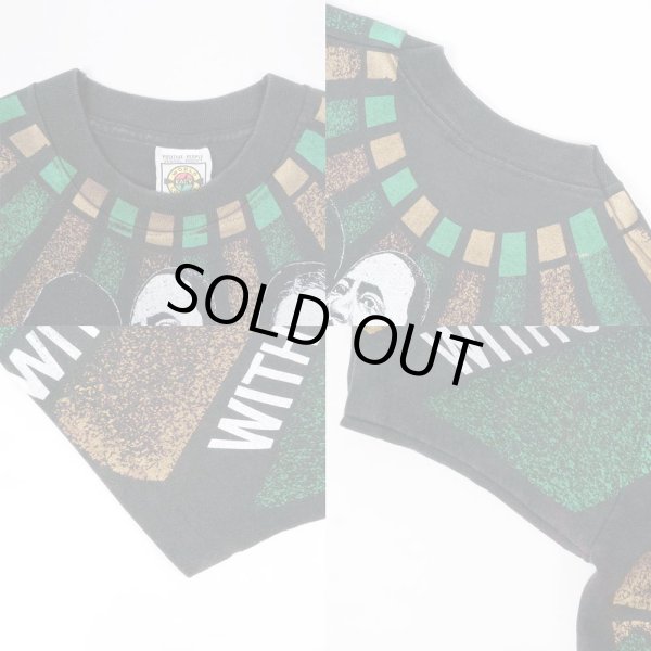 画像4: 90's KACY WORLD COLORS POSITVE PEOPLE HISTORY 総柄プリント Tシャツ "MADE IN USA" (4)