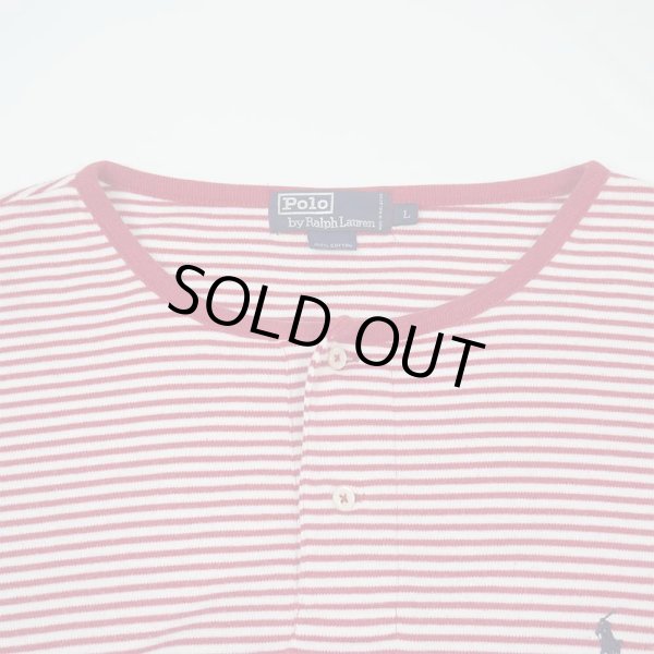 画像4: 90's Polo Ralph Lauren S/S ヘンリーネックカットソー (4)
