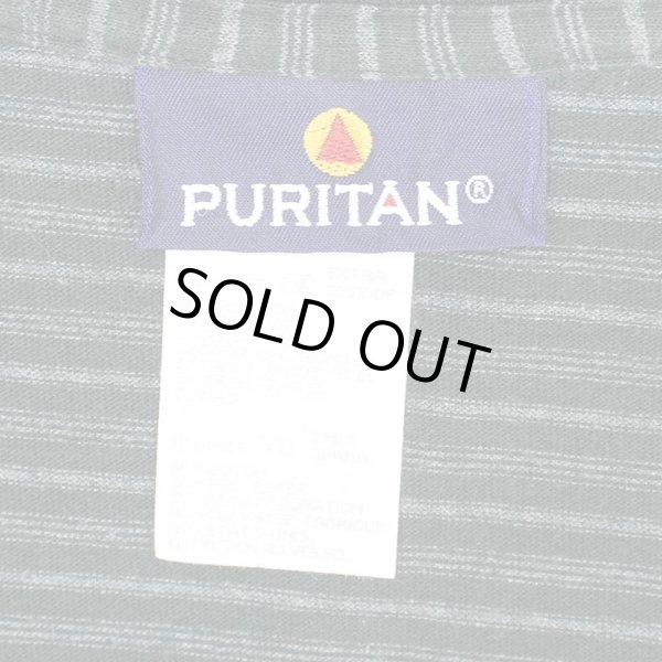 画像2: 90's Puritan L/S マルチボーダーTシャツ "MADE IN USA" (2)
