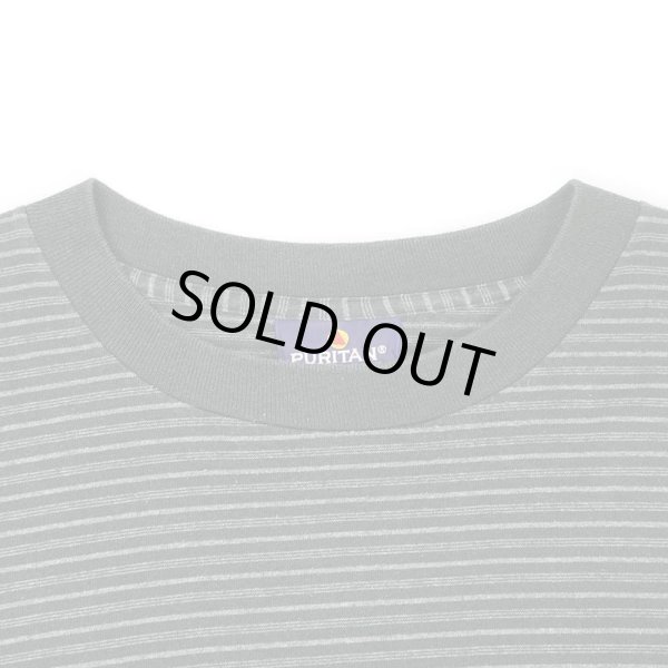 画像3: 90's Puritan L/S マルチボーダーTシャツ "MADE IN USA" (3)