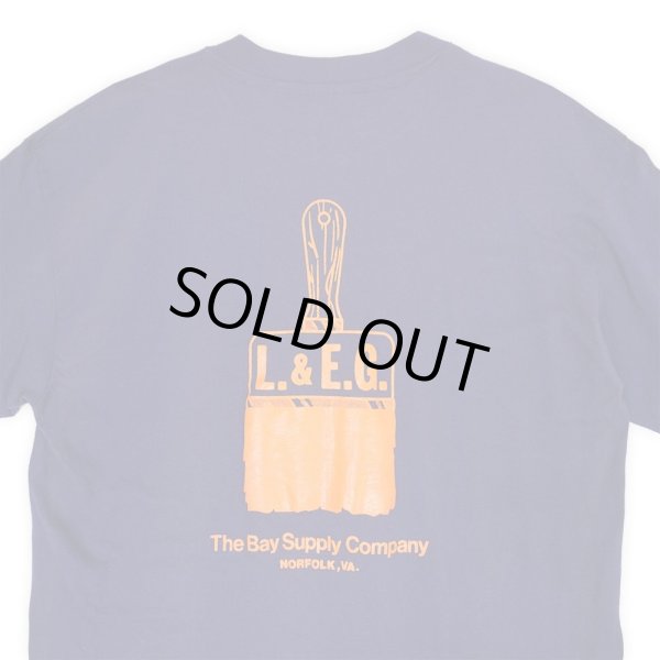画像4: 90's The Bay Supply Company L/S 両面プリントTシャツ “Hanes BEEFY body / MADE IN USA” (4)