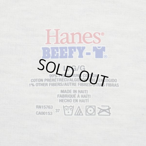 画像2: 00's Hanes BEEFY ポケットTシャツ (2)