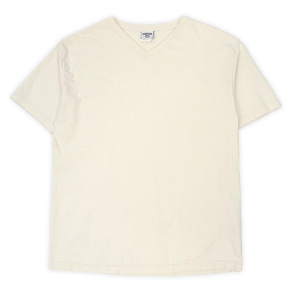画像1: 90's Lee Vネック ブランクTシャツ "MADE IN USA" (1)