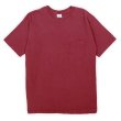 画像1: 90's OLD GAP ポケットTシャツ “MADE IN USA / BURGUNDY” (1)