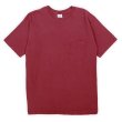 画像1: 90's OLD GAP ポケットTシャツ “MADE IN USA / BURGUNDY” (1)