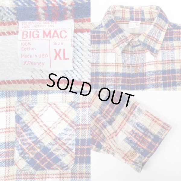 画像3: 70's BIG MAC ヘビーネルシャツ “MINT CONDITION” (3)