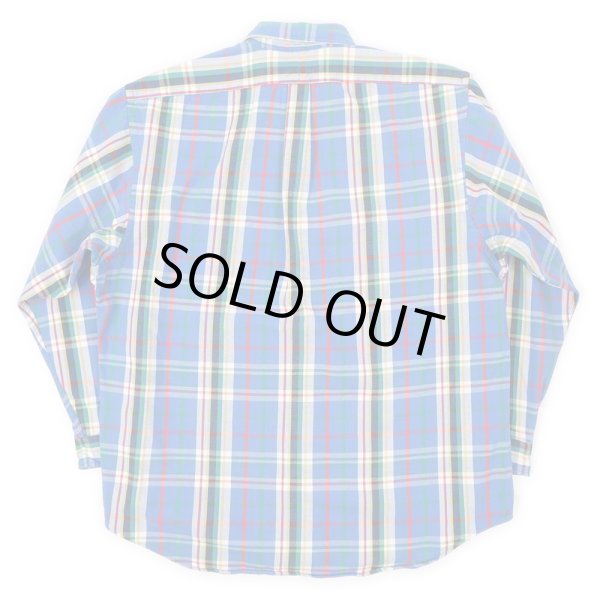 画像2: 90's Polo Ralph Lauren ボタンダウンシャツ "BIG SHIRT" (2)