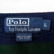 画像2: 90-00's Polo Ralph Lauren ボーダー柄 ラガーシャツ (2)