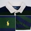 画像3: 90-00's Polo Ralph Lauren ボーダー柄 ラガーシャツ (3)