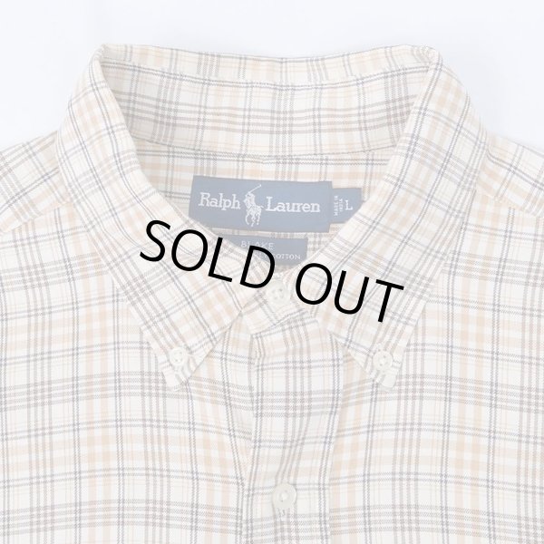 画像3: 90's Polo Ralph Lauren ボタンダウンシャツ “BLAKE” (3)