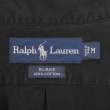 画像2: 90's Polo Ralph Lauren ボタンダウンシャツ "BLAKE / FADE BLACK" (2)