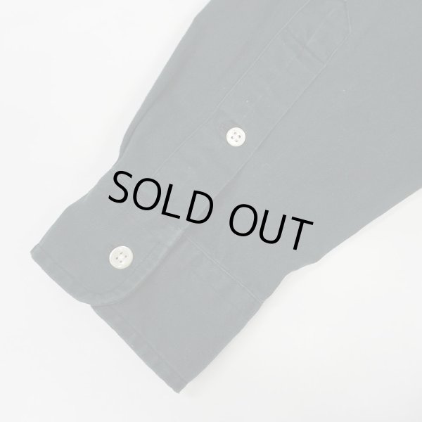 画像4: 90's Polo Ralph Lauren ボタンダウンシャツ "BLAKE / FADE BLACK" (4)