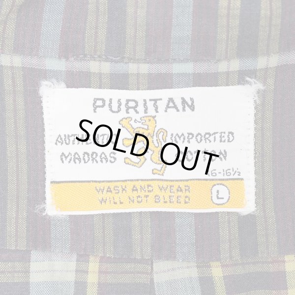 画像2: 60's PURITAN S/S プルオーバーボタンダウンシャツ (2)