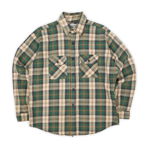 画像1: 70's FIVE BROTHER ヘビーネルシャツ “MADE IN USA” (1)