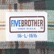 画像2: 70's FIVE BROTHER ヘビーネルシャツ “MADE IN USA” (2)