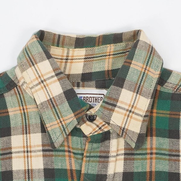 画像3: 70's FIVE BROTHER ヘビーネルシャツ “MADE IN USA” (3)
