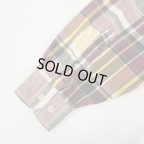 画像4: 90's Eddie Bauer フランネル ボタンダウンシャツ (4)