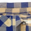 画像5: 80's ST JOHN'S BAY ブロックチェック柄 ヘビーネルシャツ "MADE IN USA / NAVY×BEIGE" (5)