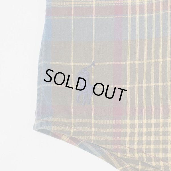 画像2: Early 90's Polo Ralph Lauren ボタンダウンシャツ "裾ポニー" (2)