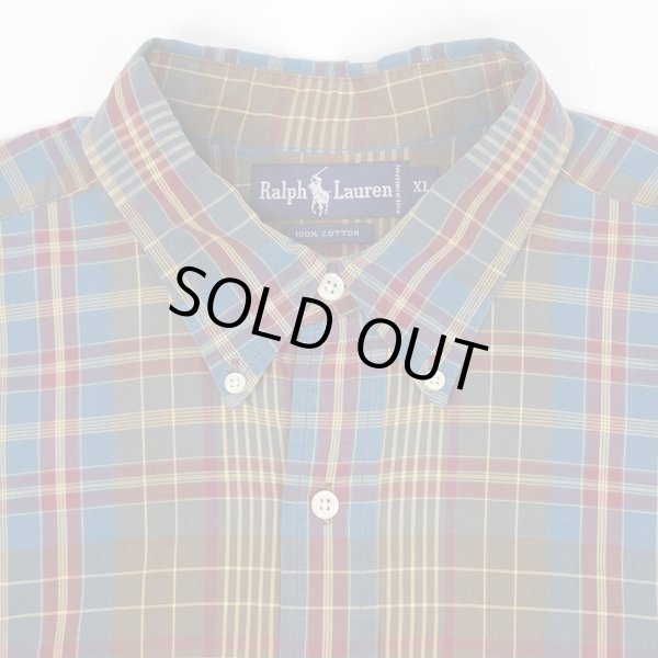 画像4: Early 90's Polo Ralph Lauren ボタンダウンシャツ "裾ポニー" (4)