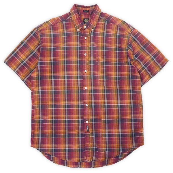 画像1: 90's DOCKERS S/S ボタンダウンシャツ (1)