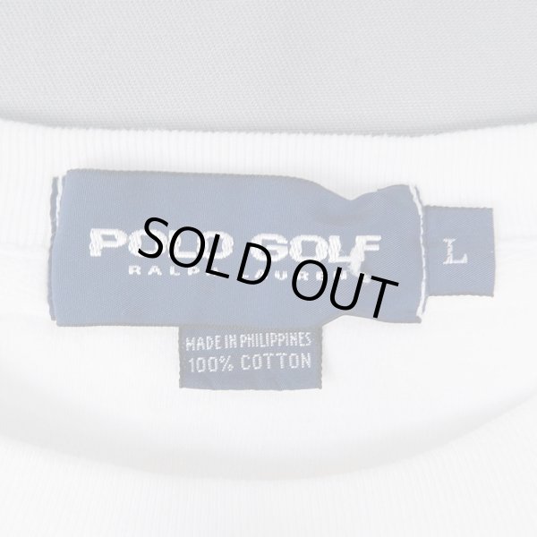 画像2: 90's POLO GOLF ボーダー スウェット (2)