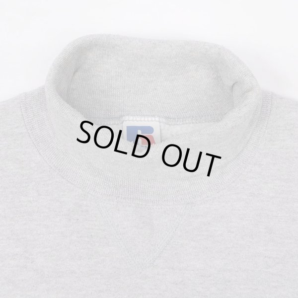 画像4: 90's RUSSELL タートルネック スウェット “GRAY / MADE IN USA” (4)