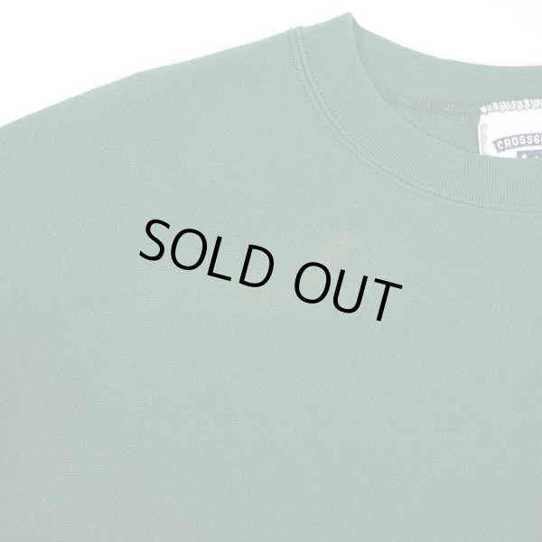 画像3: 90's Lee CROSS GRAIN リバースウィーブタイプ ブランクスウェット "GREEN" (3)