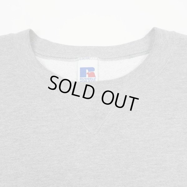 画像3: 90-00's RUSSELL 前V ブランクスウェット "GRAY / sizeXXL" (3)