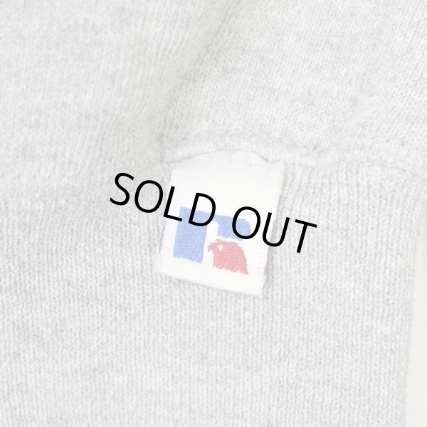 画像4: 90-00's RUSSELL 前V ブランクスウェット "GRAY / sizeXXL" (4)