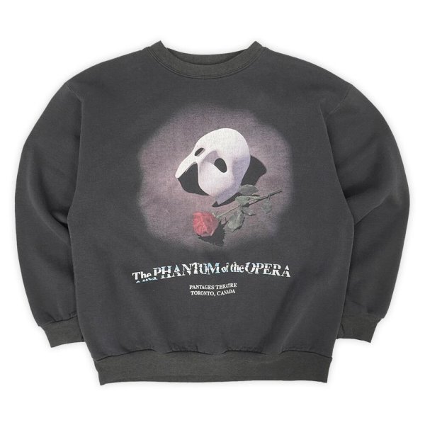 画像1: 90's The PHANTOM of the OPERA プリントスウェット "MADE IN CANADA" (1)